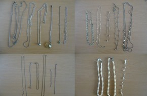 Polizeidirektion Flensburg: POL-FL: Flensburg: Schmuck auf dem Südermarkt gefunden