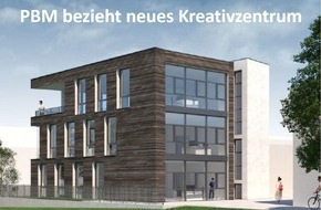 PBM Personal Business Machine AG: PBM bezieht neues Kreativzentrum - Von der Eisengießerei in die Schirmfabrik und Färberei