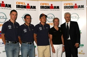 Opel Automobile GmbH: Spannendes Programm für Opel IRONMAN GERMANY Triathlon 2003 / Rasante Opel-Premiere beim Ironman