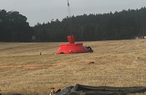 Bundespolizeidirektion 11: BPOLD 11: Hubschrauber der Bundespolizei unterstützten erneut bei der Waldbrandbekämpfung