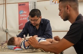 Johanniter Unfall Hilfe e.V.: Gaza: Johanniter weiten medizinische Hilfe aus / In zehn Gesundheitseinrichtungen sorgen die Johanniter für eine medizinische Grundversorgung. Diese ist besonders in den Wintermonaten essentiell.