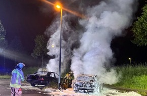 Polizei Duisburg: POL-DU: Rheinhausen: Brennende Autos - Zeugensuche