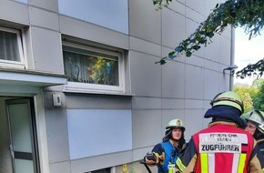Feuerwehr Essen: FW-E: Feuerwehr Essen löscht zwei Zimmerbrände gleichzeitig - eine Katze gerettet