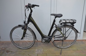 Polizeiinspektion Emsland/Grafschaft Bentheim: POL-EL: Meppen - Eigentümer eines E-Bikes gesucht