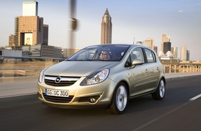 Opel Automobile GmbH: Flotten-Award 2007: Opel Corsa bester Kleinwagen / Auszeichnung der Fachzeitschrift "Autoflotte" bei Leserwahl