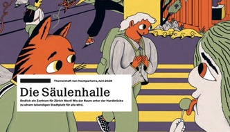IG Zentrum Hardbrücke: Veranstaltungshinweis: Heftvernissage und Podiumsdiskussion «Die Säulenhalle»