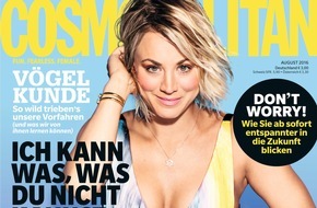 Bauer Media Group, Cosmopolitan: Kaley Cuoco (30) in Cosmopolitan: "Natürlich bin ich eine fucking Feministin!"