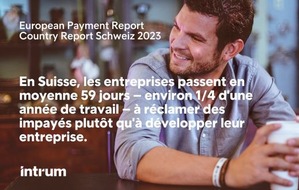 Intrum AG: Les entreprises suisses passent près d'un quart d'une année de travail à réclamer des paiements en souffrance. Du temps et de l'argent qui manquent pour développer l'entreprise.