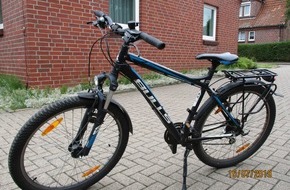 Polizeiinspektion Stade: POL-STD: Polizei Harsefeld sucht Eigentümer von vermutlich entwendetem Fahrrad