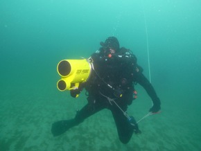 Bilder der Woche - Minentaucher: Tieftauchen vor Sardinien