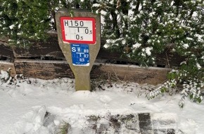 Freiwillige Feuerwehr Celle: FW Celle: Hydranten vom Schnee befreien