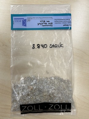 ZOLL-F: Edelsteine sichergestellt - Tatverdächtiger in Untersuchungshaft Frankfurter Zoll verfolgt Diamanten-Schmuggel