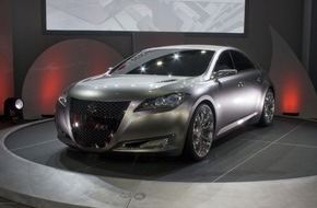 SUZUKI Deutschland GmbH: Suzuki präsentiert Concept Kizashi 3 auf der New York Auto Show / Serienmodell kommt 2010 als Limousine und Kombi