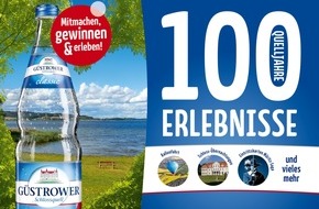 Wave Kommunikation: G&uuml;strower Schlossquell: 100 Erlebnisse zum 100. Jubil&auml;um