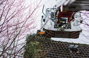 Feuerwehr Iserlohn: FW-MK: Kaminbrand am Sonntagnachmittag in Drüpplingsen