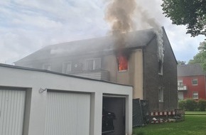 Feuerwehr Essen: FW-E: Wohnungsbrand in Kray - keine verletzten Personen