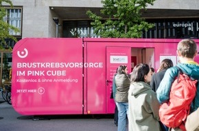 PINK CUBE Test Your Breast: PINK CUBE-Daten unterstreichen die Bedeutung der Brustkrebsfr&uuml;herkennung in der Schweiz