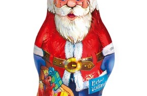 GDA - Gesamtverband der Aluminiumindustrie e.V.: Perfektes Outfit für den Schoko-Weihnachtsmann / Seit fast 100 Jahren erhält das Winterkleid aus Aluminiumfolie den weihnachtlichen Schokoladengeschmack