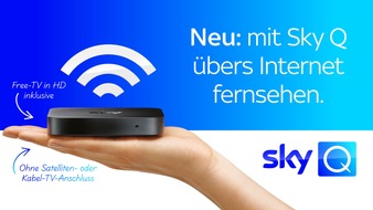 Sky Deutschland: Das beste Fernseherlebnis mit Sky Q ganz einfach über das Internet