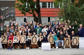 Sport Okay GmbH: SportOkay.com verpackt 2,5 Millionen Pakete – Meilenstein in der 12-jährigen Unternehmensgeschichte