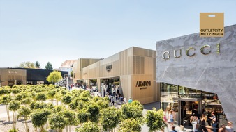 OUTLETCITY METZINGEN: OUTLETCITY METZINGEN ERHÄLT DIE HÖCHSTE AUSZEICHNUNG VON FOCUS MONEY