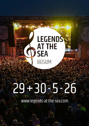 Legends at the Sea 2026 - Wenn Musik dort erklingt, wo die Nordsee den Himmel ber&uuml;hrt