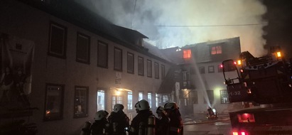 KFV Sigmaringen: 17.06.2026 Brand Industriegebäude in Neufra