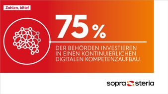 Sopra Steria SE: Kampf gegen Fachkräftemangel: Drei von vier Behörden schicken Mitarbeitende auf die Schulbank / Untergrenze für IT-Know-how gefordert