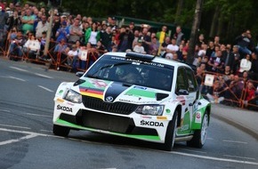 Skoda Auto Deutschland GmbH: Fabian Kreim/Frank Christian erkämpfen für SKODA den zweiten Saisonsieg in der DRM (FOTO)