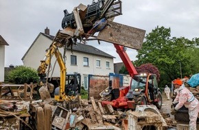 Feuerwehr Detmold: FW-DT: Einsatz nach Starkregen in Detmold - Klüt