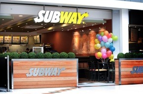Subway Vermietungs- und Servicegesellschaft mbH: SUBWAY® Sandwiches eröffnet 5000. Restaurant in Europa - BILD