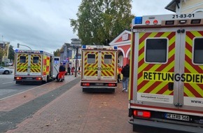 Rettungsdienst-Kooperation in Schleswig-Holstein gGmbH: RKiSH: Rangierunfall im Bahnhof Itzehoe