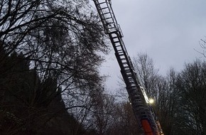 Freiwillige Feuerwehr Lügde: FW Lügde: Flächenlage für die Feuerwehr Lügde durch das Sturmtief Friederike