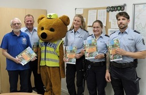 Kreispolizeibeh&ouml;rde Heinsberg: POL-HS: Kindermalb&uuml;cher der IPA unterst&uuml;tzen die Verkehrssicherheitsarbeit der Polizei