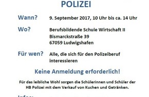 Polizeipräsidium Rheinpfalz: POL-PPRP: Bewerbertraining für den Polizeiberuf