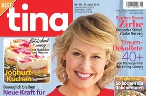 Bauer Media Group, tina: "tina kaufen und Gutes tun" - Jedes Heft hilft: Tier-Therapie für behinderte Kinder