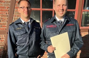 Feuerwehr Iserlohn: FW-MK: Verbeamtungen und Beförderungen bei der Berufsfeuerwehr
