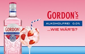 DIAGEO Germany GmbH: DIAGEO PM: Der neue Gordon´s Pink 0.0%