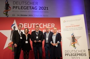 Korian Stiftung: Deutscher Pflegepreis: Gewinner des Korian Stiftungsawards für Vielfalt und Respekt in der Pflege ausgezeichnet