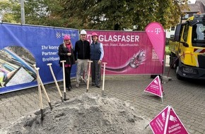 Deutsche Telekom AG: Aichtal: Telekom hat mit Glasfaserausbau begonnen