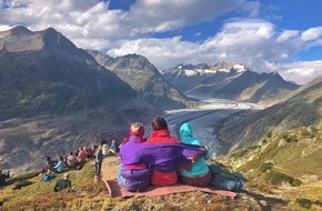 Aletsch Arena AG: 2. Mountain Glow Festival in der Schweiz - Yoga in atemberaubender Bergkulisse