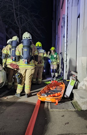 FW Konstanz: Kellerbrand für die Feuerwehr am Tag des Ehrenamts