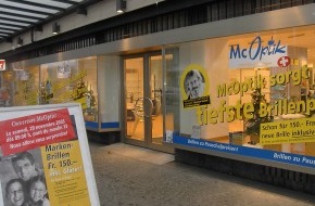 McOptik: McOptik eröffnet 35. Filiale in Biel