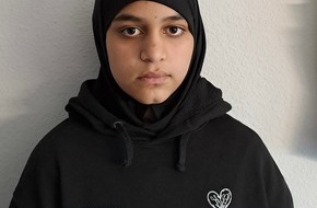 Polizeipräsidium Südhessen: POL-DA: Bensheim/Frankfurt: 13-Jährige wird vermisst - Öffentlichkeitsfahndung mit Bild