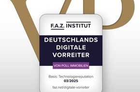 von Poll Immobilien GmbH: VON POLL IMMOBILIEN ist Deutschlands digitaler Vorreiter unter den Immobilienmaklern