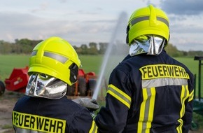 Feuerwehr Flotwedel: FW Flotwedel: Werkstattbrand in Neuhaus entpuppt sich als realistische Einsatzübung&#8232;