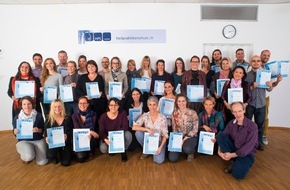Heilpraktikerschule HPS GmbH: Heilpraktikerschule Luzern: 45 Studenten erhalten ihr Diplom