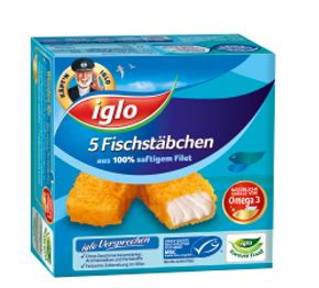 Aufmerksamkeit garantiert: iglo Fischstäbchen erhalten neues Design (BILD)