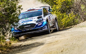 Der Ford Fiesta WRC darf endlich wieder zum Schottertanz auf der Rallye-WM-Bühne bitten