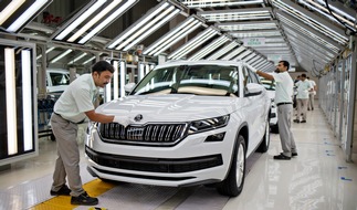 Skoda Auto Deutschland GmbH: Volkswagen Konzern legt in Indien alle Pkw-Unternehmen mit Konzernbeteiligung zusammen (FOTO)